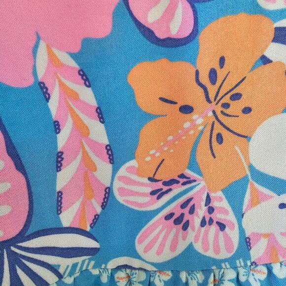 Kat & Jack Girls Dress M 7-8 Boho Cottagecore Floral Garden Tea Party Maxi - Picture 12 of 12